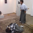 Malé divadlo kjógenu, představení Kaki Jamabuši - Horský mnich zlodějem tomelů