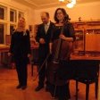 klavíristka Elena Bubenok, Ivan Švýcarský a violoncellistka Milada Gajdová