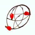 brooch Rosehip