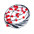 brooch Rowanberry